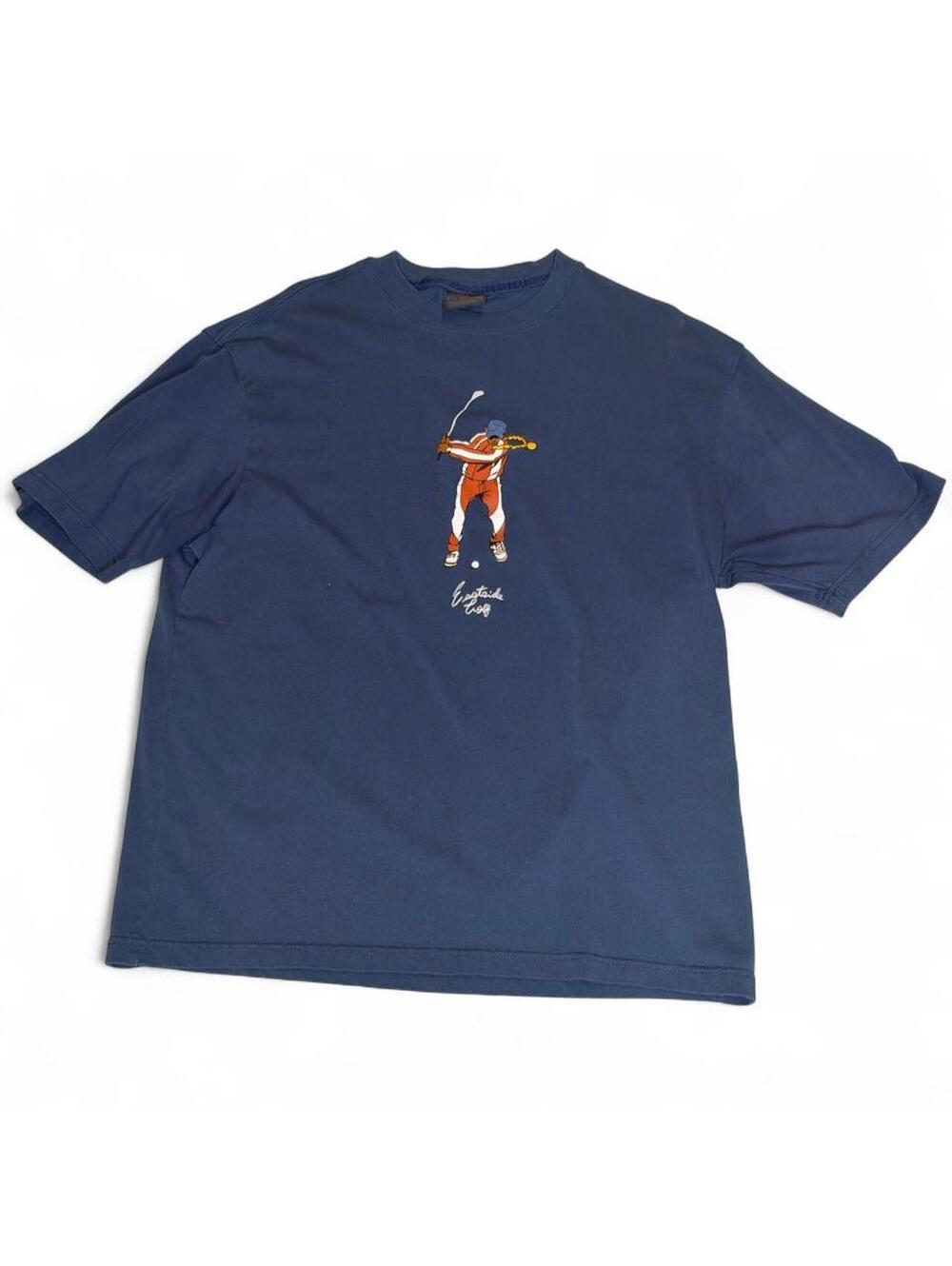 Jordan Golf T-Shirt Men's Navy Blue Short Sleeve Crew Neck